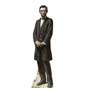 Advanced Graphics President Abraham Lincoln Life Size Cardboard Cutout Standup - The Gettysburg Address - AT TEN Distribution