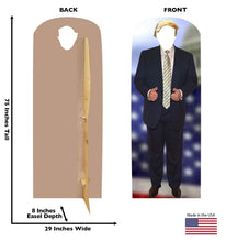 Load image into Gallery viewer, Advanced Graphics President Donald Trump Hair Stand - in Life Size Cardboard Cutout Standup - AT TEN Distribution
