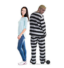 Load image into Gallery viewer, Advanced Graphics Prisoner in Striped Suit with Ball and Chain Life Size Cardboard Cutout Standup - AT TEN Distribution
