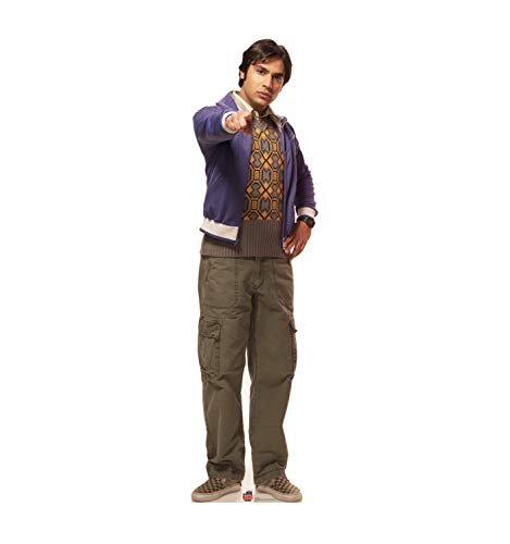 Advanced Graphics Raj Koothrappali Life Size Cardboard Cutout Standup - The Big Bang Theory - AT TEN Distribution