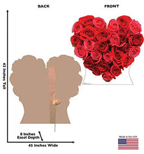 Load image into Gallery viewer, Advanced Graphics Red Roses Heart Life Size Cardboard Cutout Standup - AT TEN Distribution
