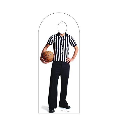 Advanced Graphics Referee Stand - in Life Size Cardboard Cutout Standup - AT TEN Distribution