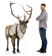 Load image into Gallery viewer, Advanced Graphics Reindeer Life Size Cardboard Cutout Standup - Made in USA - AT TEN Distribution
