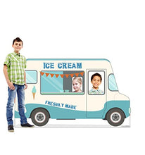 Load image into Gallery viewer, Advanced Graphics Reversed - Ice Cream Truck Stand - in Life Size Cardboard Cutout Standup - AT TEN Distribution
