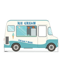 Load image into Gallery viewer, Advanced Graphics Reversed - Ice Cream Truck Stand - in Life Size Cardboard Cutout Standup - AT TEN Distribution
