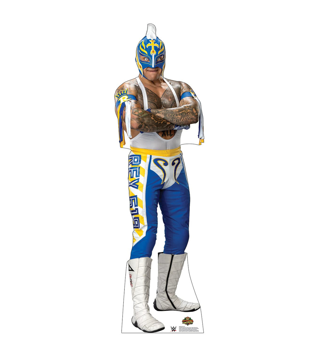 Advanced Graphics Rey Mysterio Life Size Cardboard Cutout Standup - WWE - AT TEN Distribution