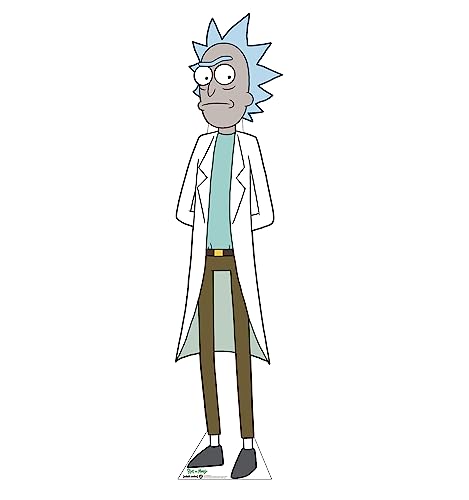 Advanced Graphics Rick Glaring Cardboard Cutout Standup - Rick and Morty (TV Series) - AT TEN Distribution