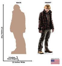 Load image into Gallery viewer, Advanced Graphics Ron Weasley Life Size Cardboard Cutout Standup - Harry Potter and The Deathly Hallows - AT TEN Distribution
