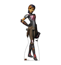 Load image into Gallery viewer, Advanced Graphics Sabine Wren Life Size Cardboard Cutout Standup - Disney&#39;s Star Wars Rebels - AT TEN Distribution
