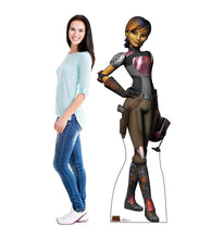 Load image into Gallery viewer, Advanced Graphics Sabine Wren Life Size Cardboard Cutout Standup - Disney&#39;s Star Wars Rebels - AT TEN Distribution
