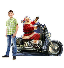 Load image into Gallery viewer, Advanced Graphics Santa Motorcycle Life Size Cardboard Cutout Standup - Dona Gelsinger Art - AT TEN Distribution
