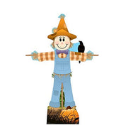 Advanced Graphics Scarecrow Man Life Size Cardboard Cutout Standup - AT TEN Distribution