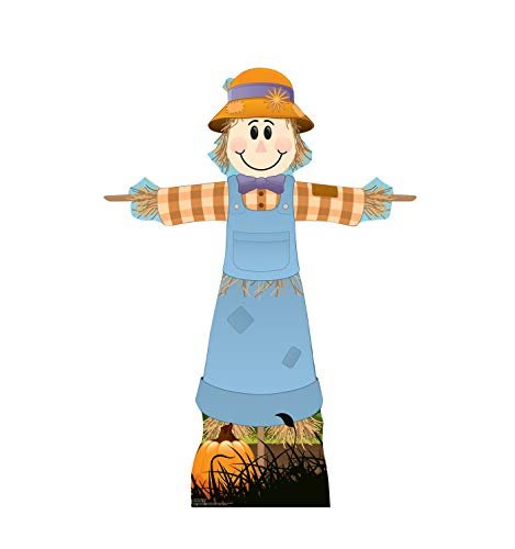 Advanced Graphics Scarecrow Woman Life Size Cardboard Cutout Standup - AT TEN Distribution