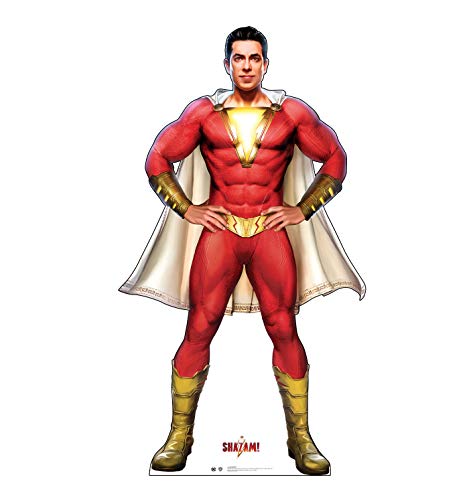Advanced Graphics Shazam! Life Size Cardboard Cutout Standup - Shazam ...