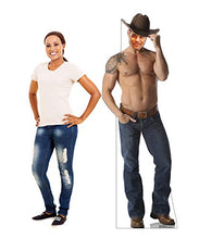 Load image into Gallery viewer, Advanced Graphics Shirtless Cowboy Stand - in Life Size Cardboard Cutout Standup - AT TEN Distribution
