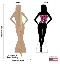 Load image into Gallery viewer, Advanced Graphics Silhouette Dancer Pink Sparkles Life Size Cardboard Cutout Standup - AT TEN Distribution
