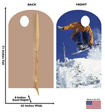 Load image into Gallery viewer, Advanced Graphics Snowboarder Stand - in Life Size Cardboard Cutout Standup - AT TEN Distribution
