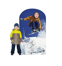 Load image into Gallery viewer, Advanced Graphics Snowboarder Stand - in Life Size Cardboard Cutout Standup - AT TEN Distribution
