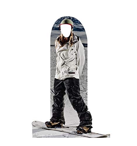 Advanced Graphics Snowboarder Stand - in Life Size Cardboard Cutout Standup - AT TEN Distribution