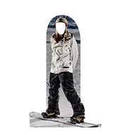Advanced Graphics Snowboarder Stand - in Life Size Cardboard Cutout Standup - AT TEN Distribution