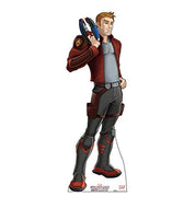 Advanced Graphics Star - Lord Life Size Cardboard Cutout Standup - Guardians of The Galaxy (TV Series) - AT TEN Distribution