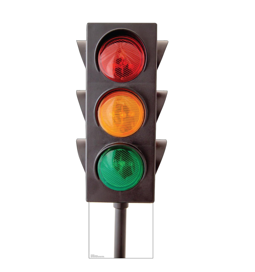 Advanced Graphics Stoplight Life Size Cardboard Cutout Standup - AT TEN Distribution