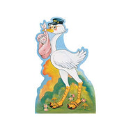 Advanced Graphics Stork with Baby Girl Life Size Cardboard Cutout Standup - AT TEN Distribution