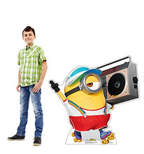 Load image into Gallery viewer, Advanced Graphics Stuart Boom Box Life Size Cardboard Cutout Standup - Minions: The Rise of Gru (2022 Film) - AT TEN Distribution
