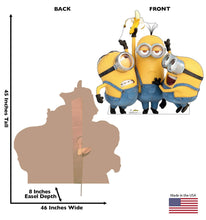 Load image into Gallery viewer, Advanced Graphics Stuart, Kevin &amp; Bob Life Size Cardboard Cutout Standup - Minions - AT TEN Distribution
