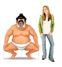 Load image into Gallery viewer, Advanced Graphics Sumo Wrestler Stand - in Life Size Cardboard Cutout Standup - AT TEN Distribution
