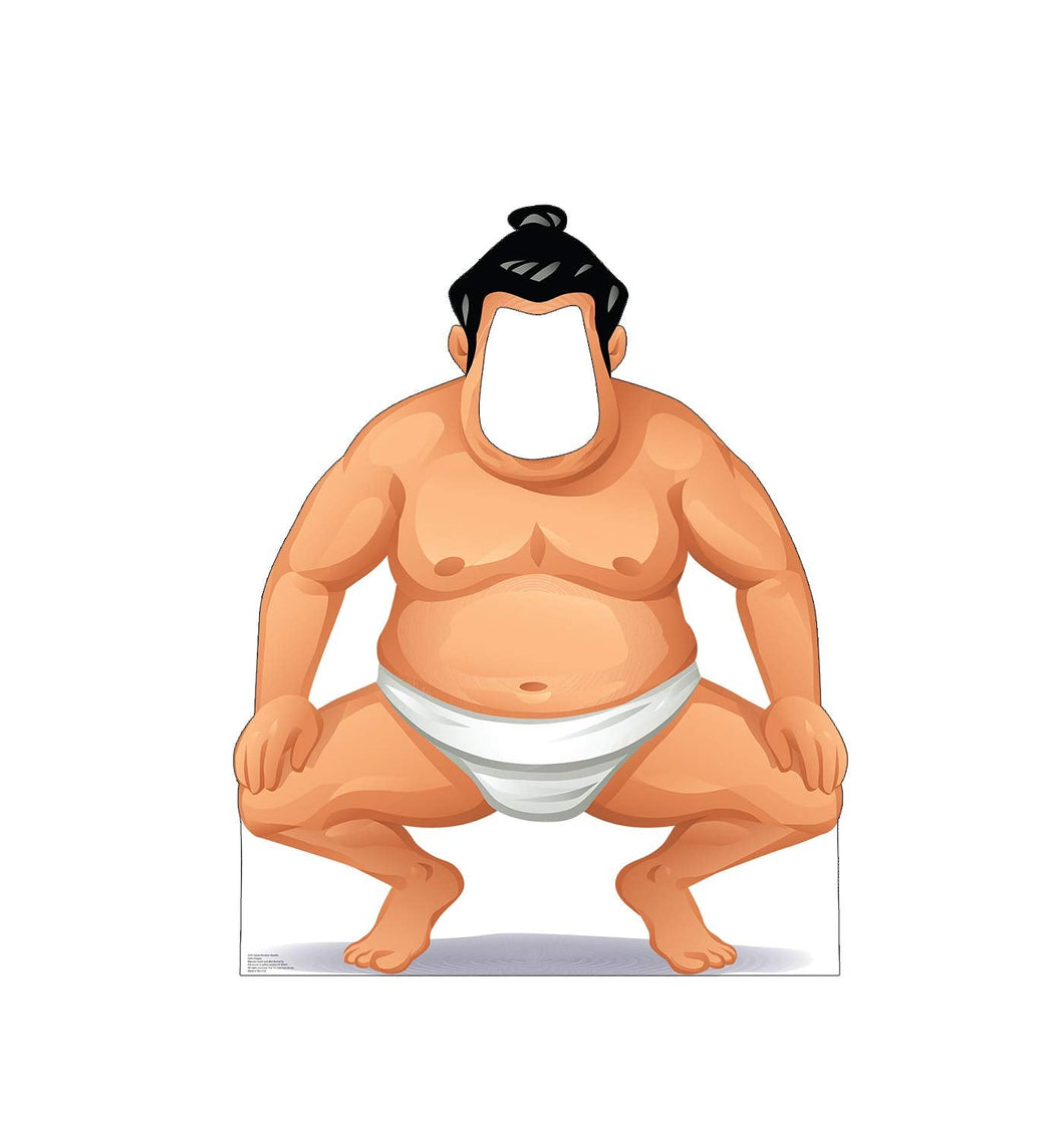Advanced Graphics Sumo Wrestler Stand - in Life Size Cardboard Cutout Standup - AT TEN Distribution