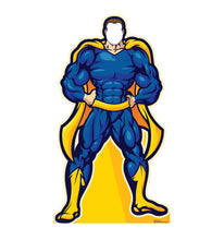 Load image into Gallery viewer, Advanced Graphics Super Hero in Blue Life Size Cardboard Cutout Standup - AT TEN Distribution
