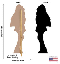 Load image into Gallery viewer, Advanced Graphics Superhero Girl Silhouette Life Size Cardboard Cutout Standup - AT TEN Distribution
