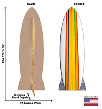 Load image into Gallery viewer, Advanced Graphics Surfboard Life Size Cardboard Cutout Standup - AT TEN Distribution
