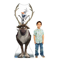Load image into Gallery viewer, Advanced Graphics Sven &amp; Olaf Life Size Cardboard Cutout Standup - Disney's Frozen (2013 Film) - AT TEN Distribution
