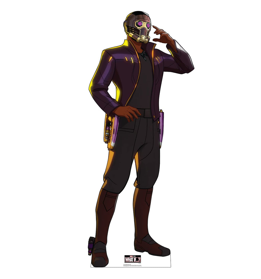 Advanced Graphics T'Challa Star - Lord Life Size Cardboard Cutout Standup - Marvel's What If…? (TV Series) - AT TEN Distribution