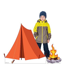 Load image into Gallery viewer, Advanced Graphics Tent and Campfire Life Size Cardboard Cutout Standup - AT TEN Distribution
