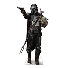 Load image into Gallery viewer, Advanced Graphics The Mandalorian with Child Life Size Cardboard Cutout Standup - Disney Star Wars: The Mandalorian Season 2 - AT TEN Distribution
