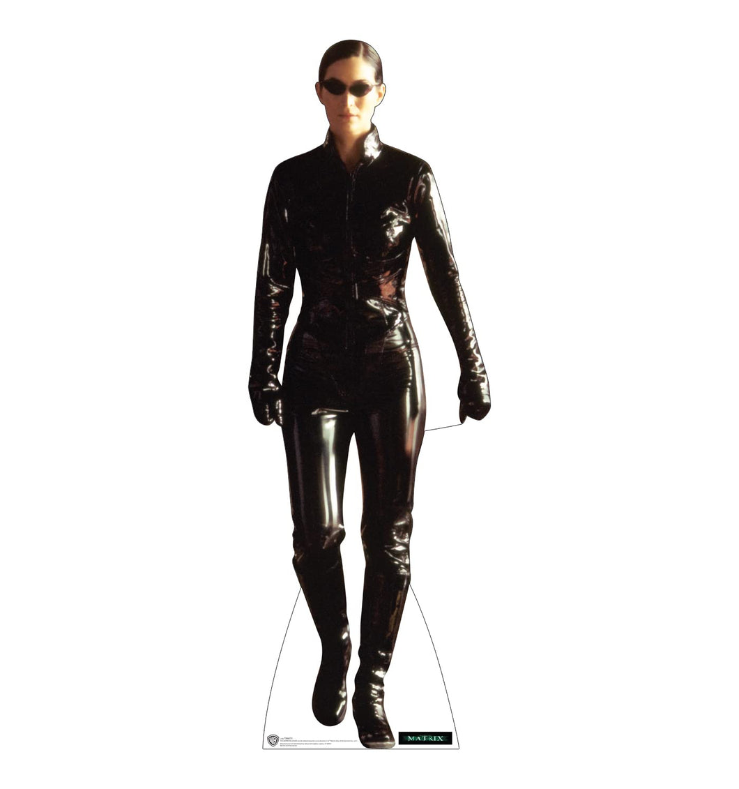 Advanced Graphics Trinity Life Size Cardboard Cutout Standup - The Matrix (1999 Film) - AT TEN Distribution