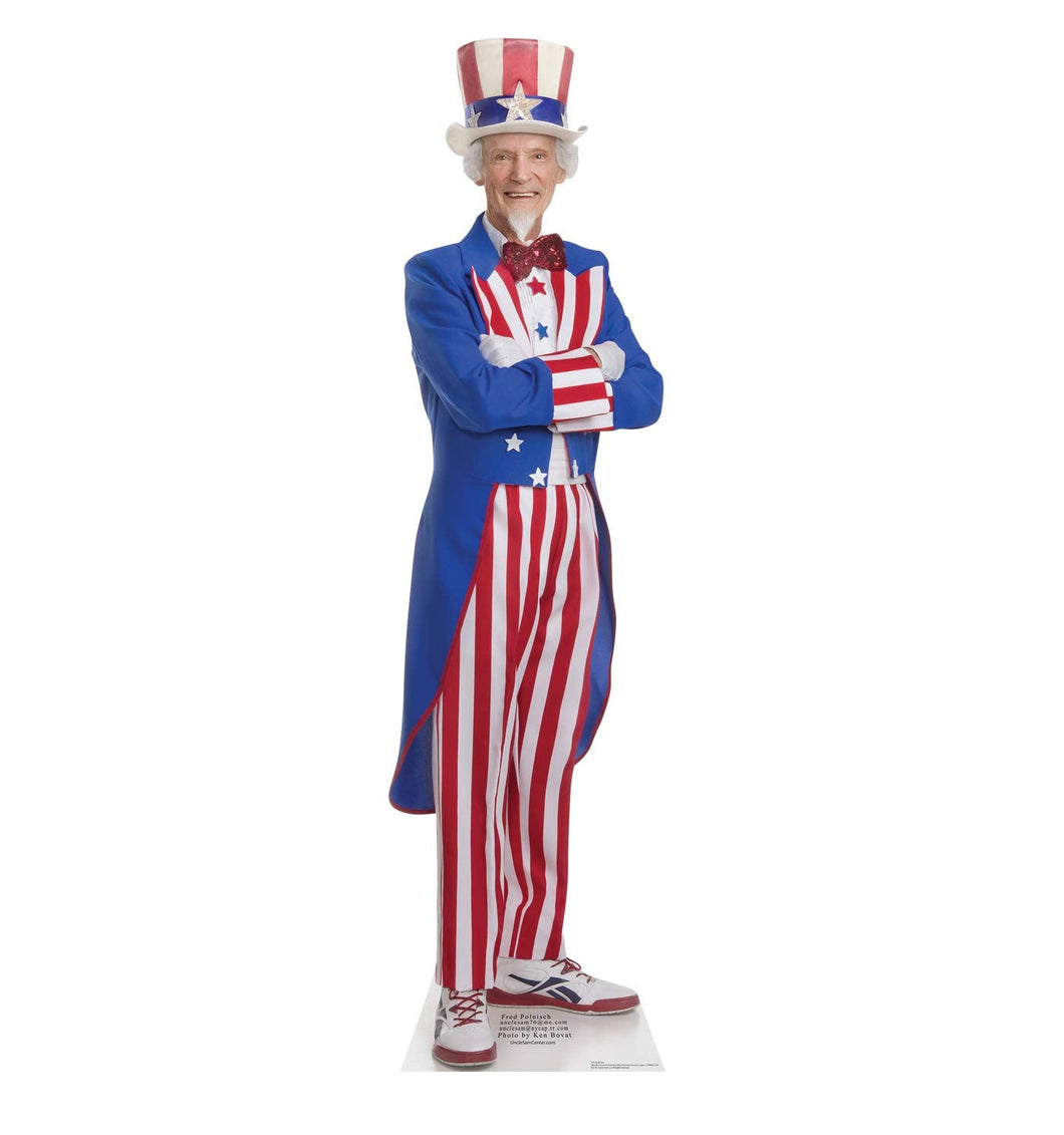 Advanced Graphics Uncle Sam Life Size Cardboard Cutout Standup - AT TEN Distribution