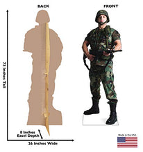 Load image into Gallery viewer, Advanced Graphics U.S. Army Soldier (Male) Life - Size Standup Poster - AT TEN Distribution
