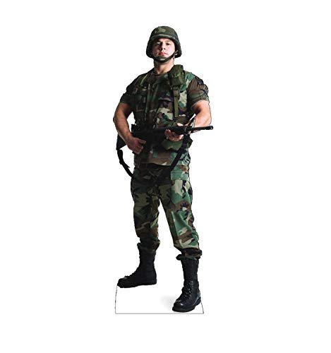Advanced Graphics U.S. Army Soldier (Male) Life - Size Standup Poster - AT TEN Distribution