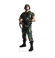 Advanced Graphics U.S. Army Soldier (Male) Life - Size Standup Poster - AT TEN Distribution