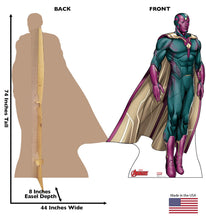 Load image into Gallery viewer, Advanced Graphics Vision Life Size Cardboard Cutout Standup - Marvel's Avengers Animated - AT TEN Distribution
