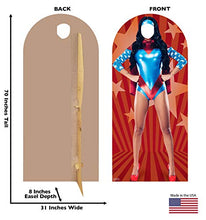 Load image into Gallery viewer, Advanced Graphics Woman Super Hero Stand - in Life Size Cardboard Cutout Standup - AT TEN Distribution
