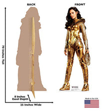 Load image into Gallery viewer, Advanced Graphics Wonder Woman 1984 Gold Life Size Cardboard Cutout Standup - Wonder Woman 1984 (2020 Film) - AT TEN Distribution

