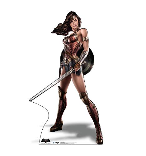 Advanced Graphics Wonder Woman Life Size Cardboard Cutout Standup - Batman V Superman: Dawn of Justice (2016) - AT TEN Distribution