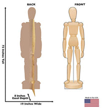 Load image into Gallery viewer, Advanced Graphics Wooden Mannequin Cardboard Cutout Standup - AT TEN Distribution
