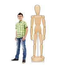 Load image into Gallery viewer, Advanced Graphics Wooden Mannequin Cardboard Cutout Standup - AT TEN Distribution
