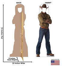 Load image into Gallery viewer, Advanced Graphics3 Cowboy Stand - in Life Size Cardboard Cutout Standup - AT TEN Distribution

